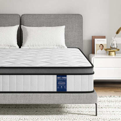 BedStory Single Mattress, 8.7 Inch Pocket Sprung Mattress for Pressure Relief & Comfort Sleep, Medium Firm - 90x190x22CM