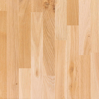 domli Solid Wood Oak Table Top | 1200m x 600mm x 27mm | Top Grade European Wooden Large Square Kitchen Dining Tabletop Worktop Desktop Countertop