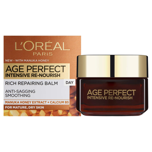L'Oreal Paris Age Perfect Intensive Renourish Manuka Honey Day Cream for Mature & Dry Skin 50 ml