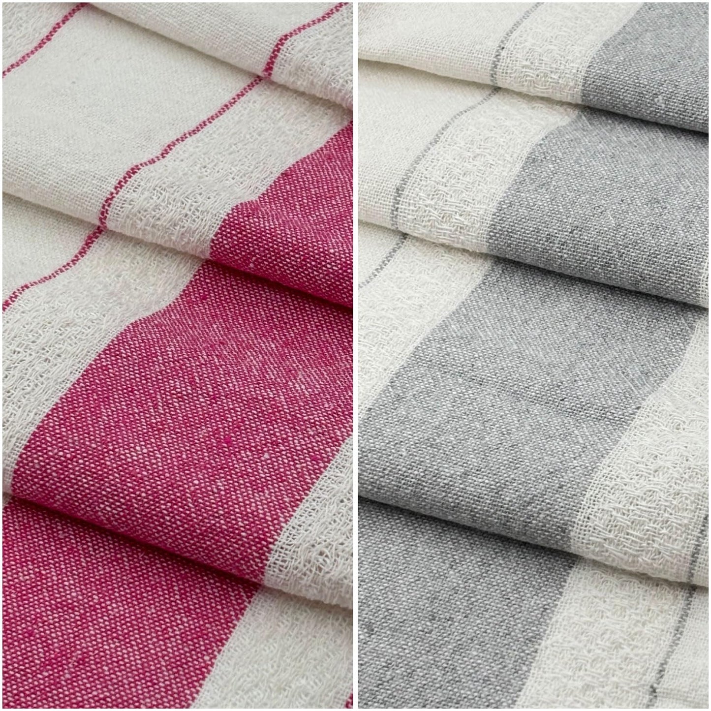 BERCA HOME 2 Pack Ephesus Turkish Beach Towel – Lightweight, Quick Dry, Sand Free – 100% Cotton Peshtemal Hammam & Bath Towel – 90x190 cm