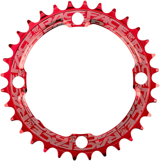 Race Face CHAINRING SINGLE NARROW WIDE, Red