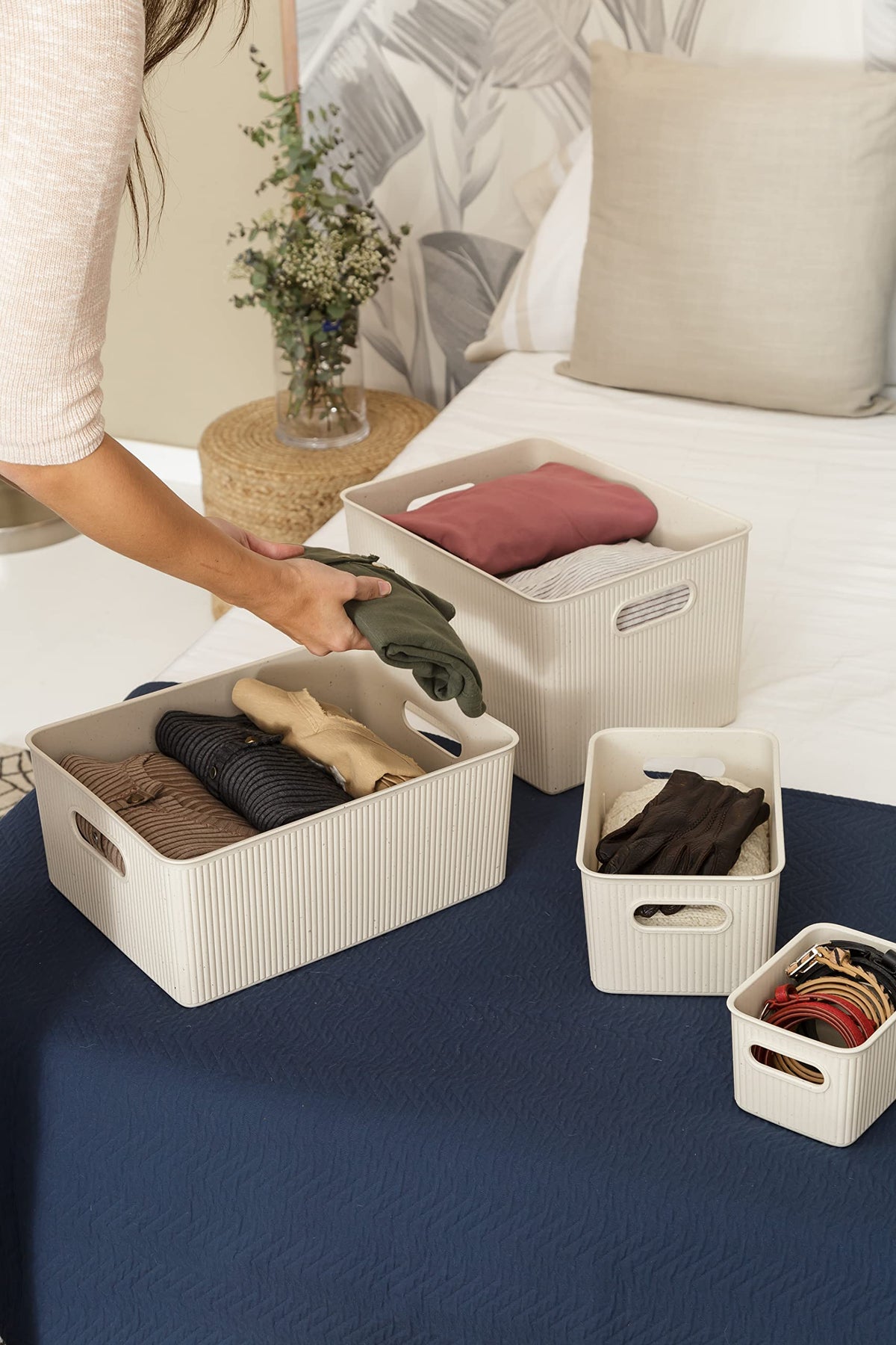 TATAY Storage Basket Ecohome BPA-Free Compact Versatile Design
