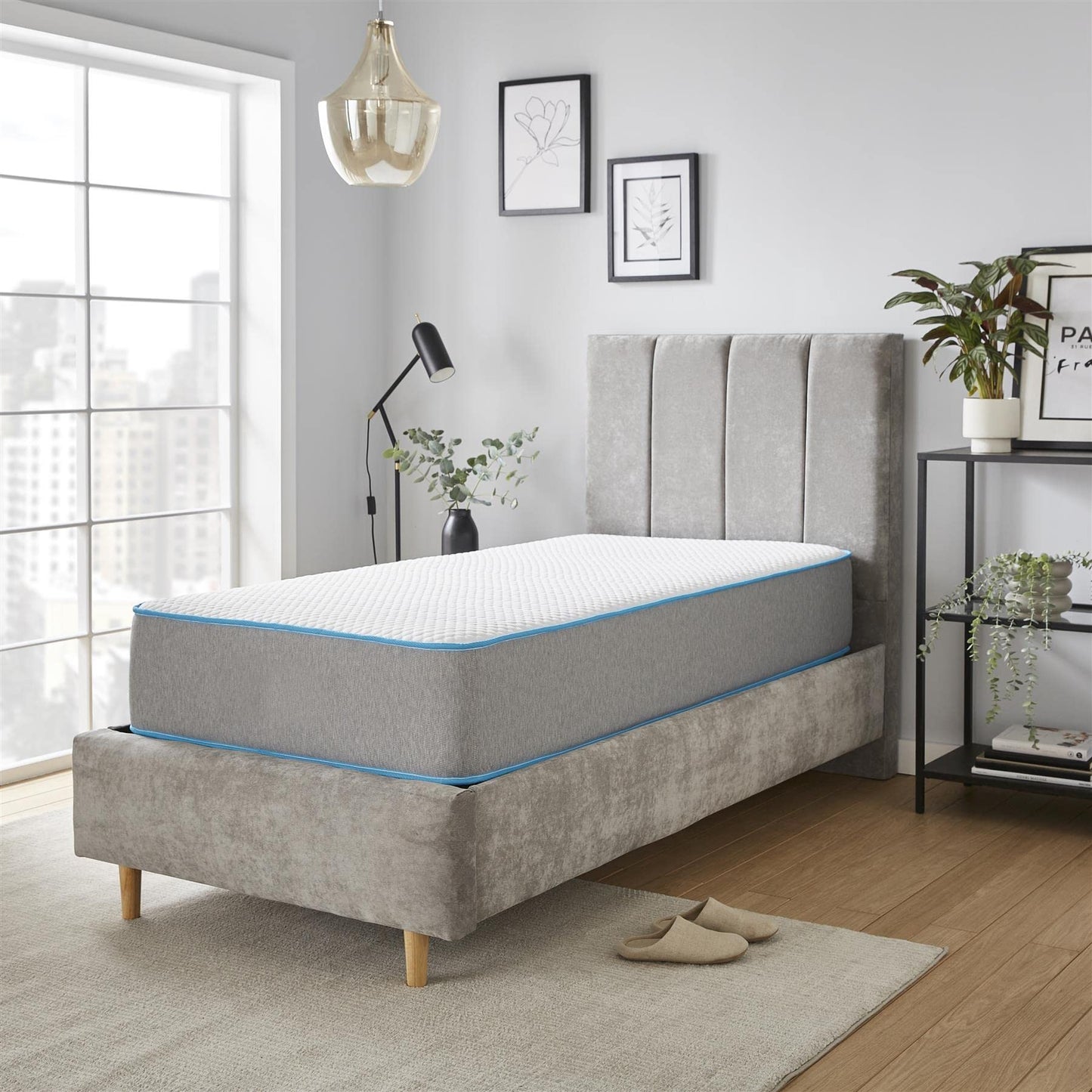 Starlight Beds Premium Comfort Bubble Single Mattress, 3ft x 6ft3