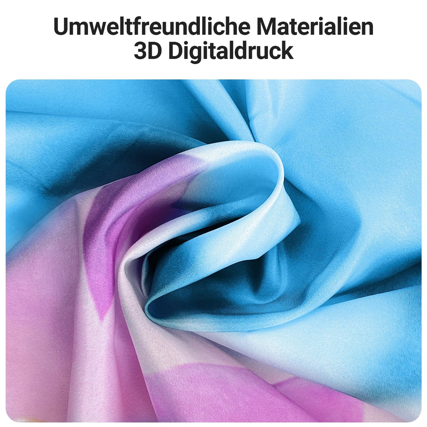 Lerores Shower Curtain 220 x 180 cm, Gravel Desert Anti-Mould Textile, Weighted Hem, Water-Repellent