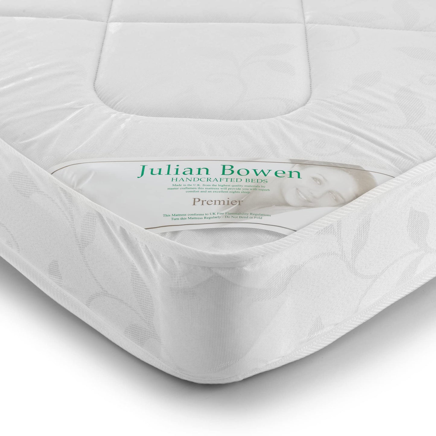 Julian Bowen Premier Mattress Double, 135cm - H18 x W135 x D190cm