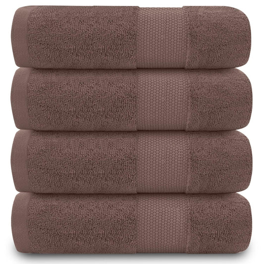 GC GAVENO CAVAILIA Gaveno Cavailia Egyptian Cotton Thick Absorbent 700 GSM Miami [Pack of 4-Camel, Hand Towel (50x85 Cm)