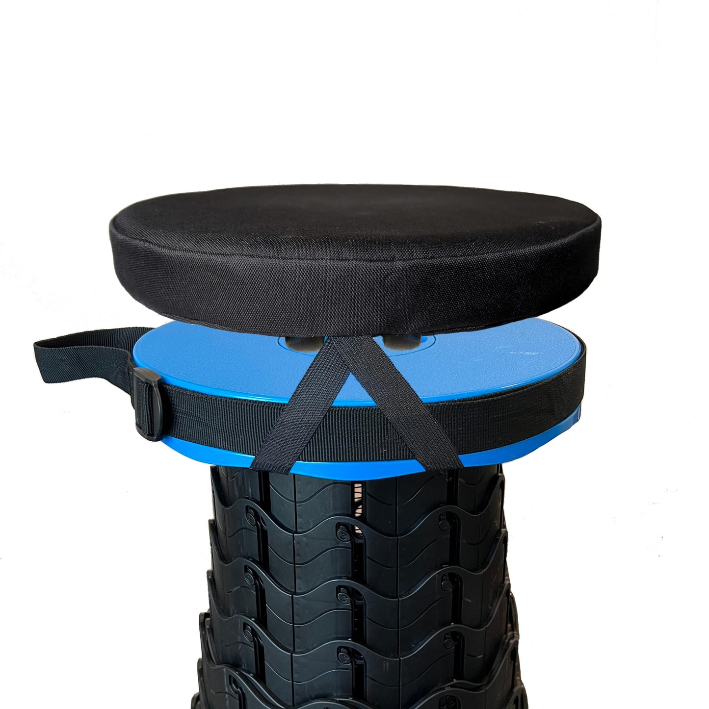 Outward Gear Thick Seat Cushion for Telescopic Stools, Collapsible Stool Chair Pads with Thickened Memory Foam