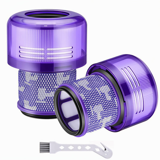 Replacement Filters for Dyson V11 V15 SV14 Absolute, Animal Cordless Vacuum Cleaner,Compare to Part # DY-970013-02,2 Pack,Purple