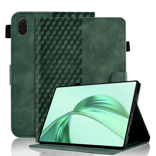 Honor Pad X8a 11 Inch Tablet Case - Premium Leather Folio Smart Case with Auto Sleep/Wake, Pen Holder, Card Slot - Dark Green