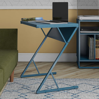 Novogratz Regal Accent Table Blue