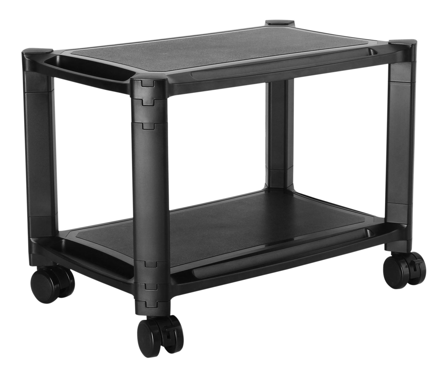 RICOO Office Trolley On Wheels WM4-L Universal Mobile Rolling Container Stackable Wheeled Storage Rack Printer Stand Scanner Smart Utility Cart 2