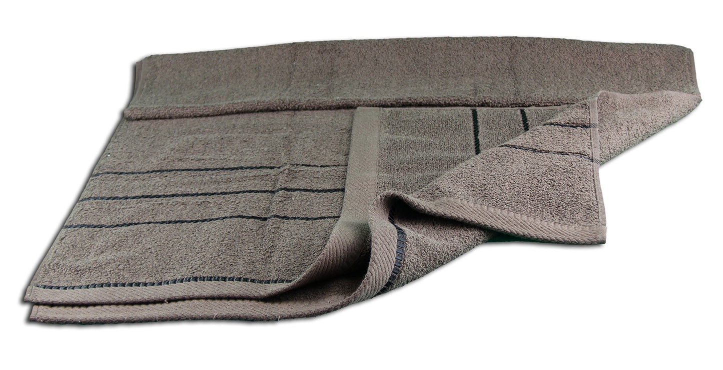 Gözze - Bath Towel, Berlin, 100% Cotton, 70 x 140 cm - Taupe