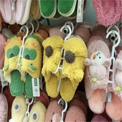 FIBOUND 8 Pieces Double Plastic Shoe Hangers, Plastic Slippers Display, Slipper Display, Suitable for Shoe Shops and Household Use White, Black