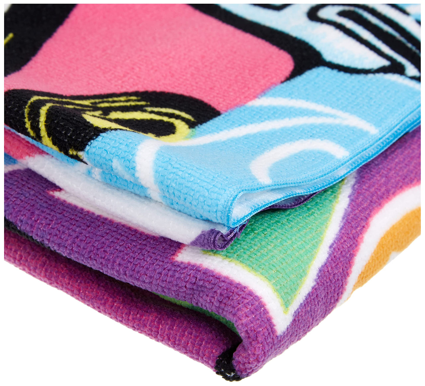 Miracle Home Aloha Microfibre Beach Towel, Multicoloured, 75 x 145 cm 15073
