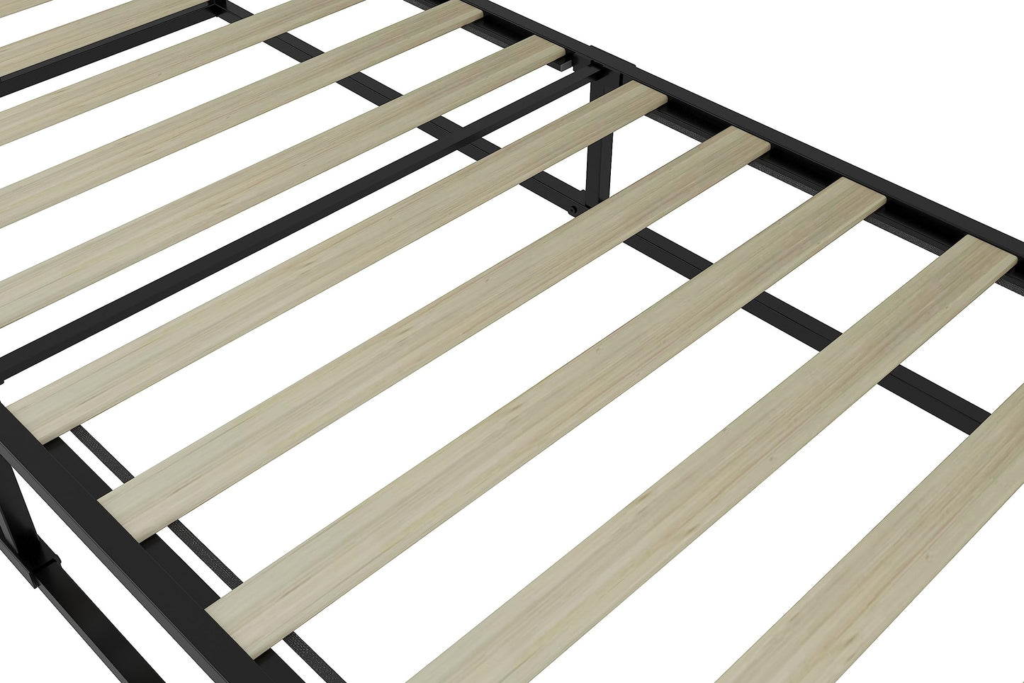 Birlea Soho Single metal platform bed black