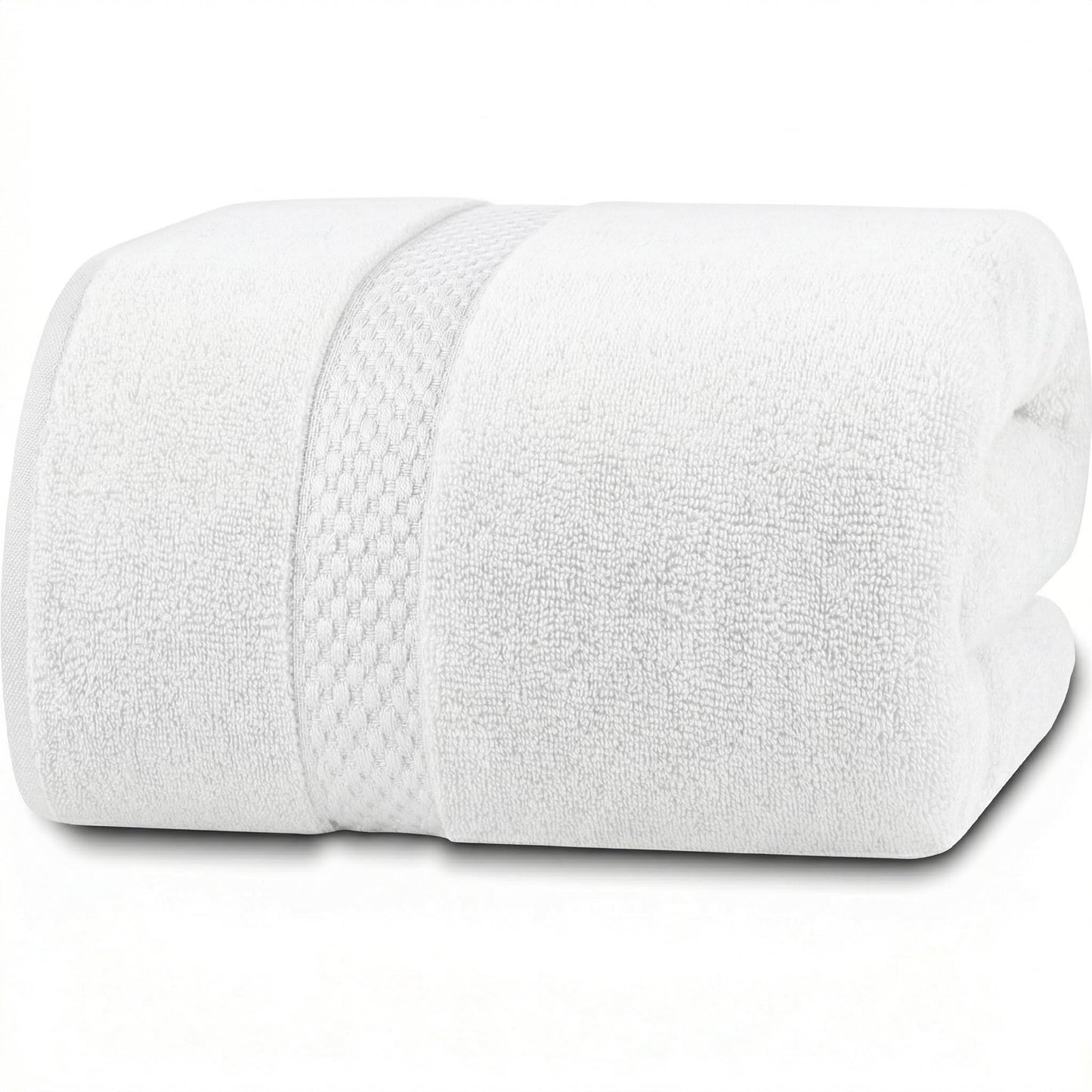 MistyMorning Extra Large Bath Sheets Jumbo Size (90x190cm),100% Cotton 500GSM Super Soft & Highly Absorbent Quick Dry Luxury Bathroom Towels