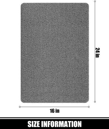 Bingobang Bath Mats Non Slip,Shower Mat Rubber 60x40cm,Extra Soft Anti-Mould, Machine-Washable,For Bathroom Floor,BathtubGrey