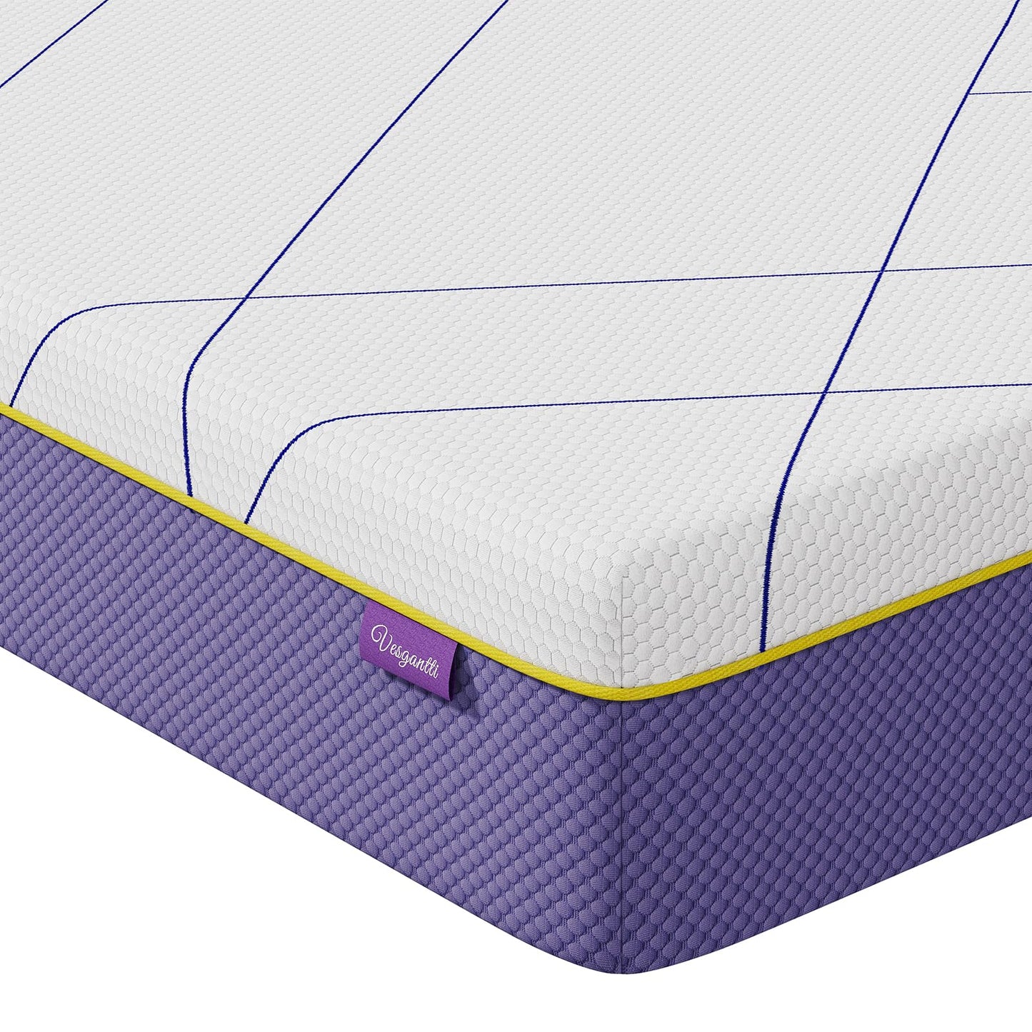 Vesgantti 16CM Cooling Gel Memory Foam Mattress - Double, Medium