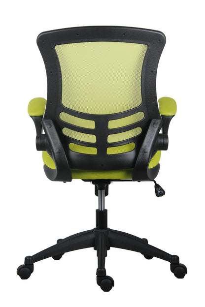 Office Hippo Mesh Operator Office Chair, Height & Tilt Adjustable Ergonomic Chair with Tension Control, Flip Up Arms, Computer Chair for Daily Use