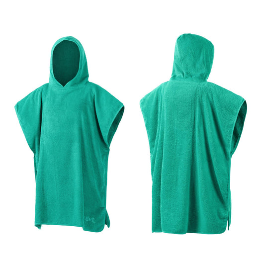 Urban Beach Kids Towel Poncho, Eco-Friendly, Ultra-Soft, Quick-Dry, Sun Protection at the Beach, Age 6-12, Green