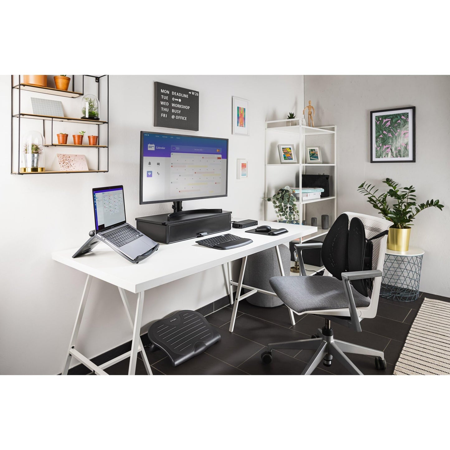 Kensington SmartFit Easy Riser Laptop Stand, Black