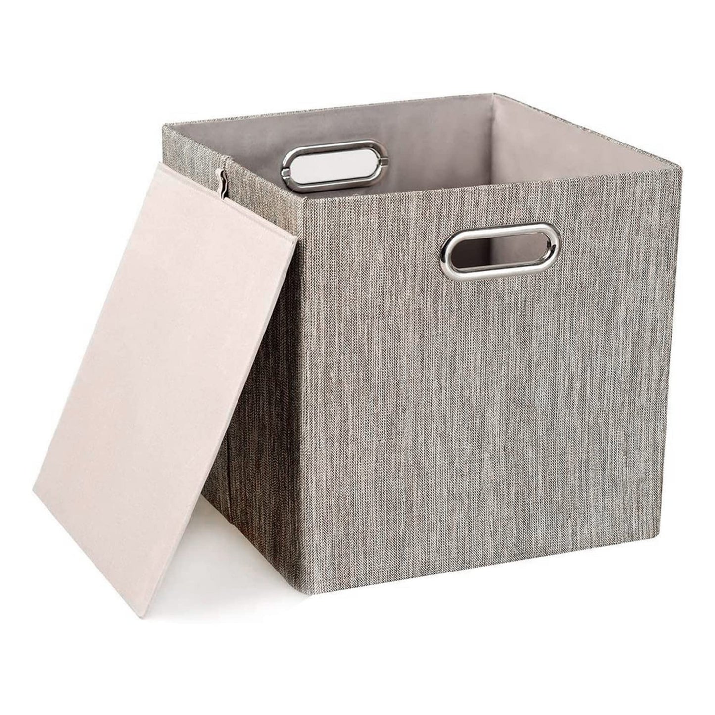 Posprica 3X Thicker Collapsible Storage Bins,13×13 Foldable Storage Cube Boxes Fabric Drawer for Closet Shelf Cabinet Bookcase
