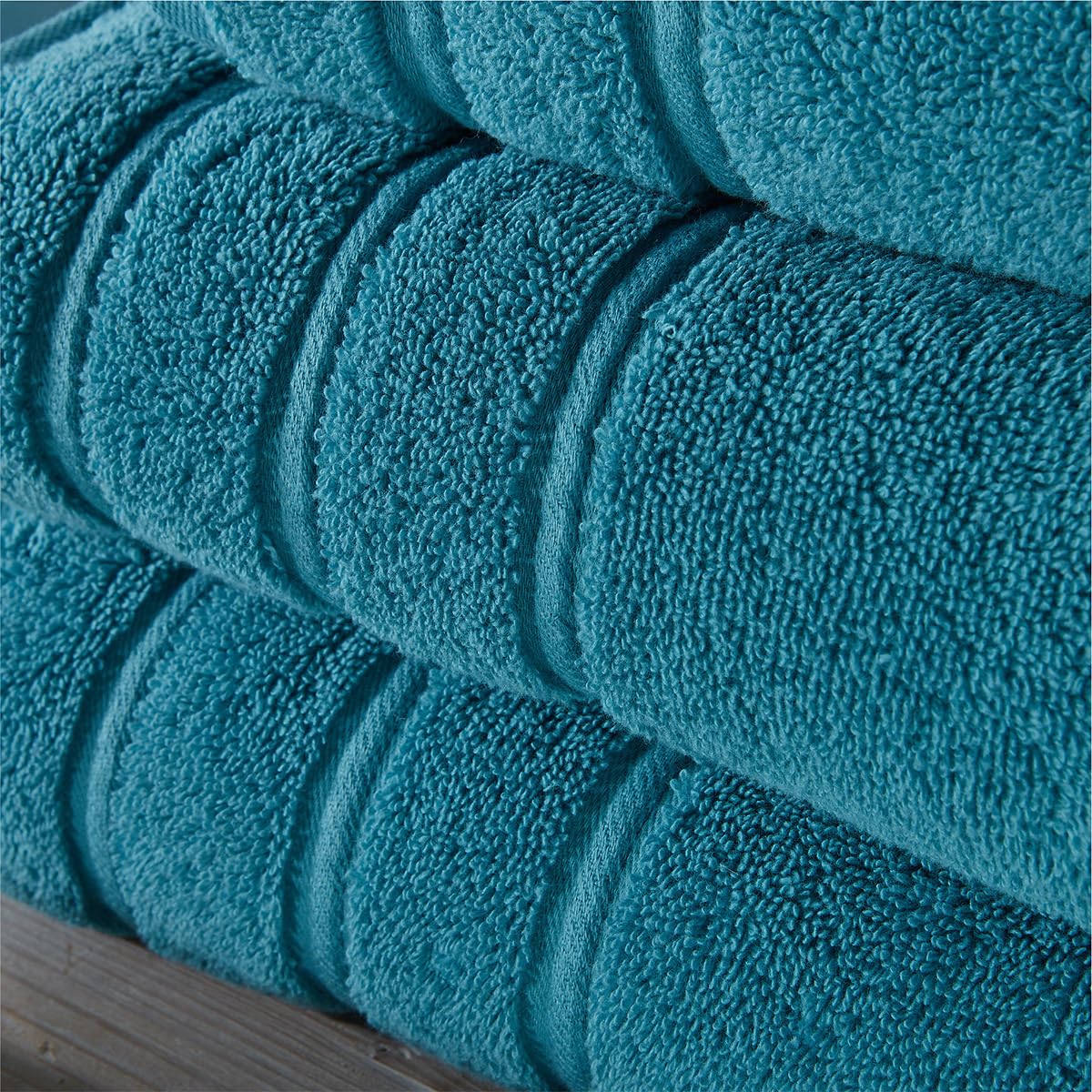 Christy Antalya Bath Sheets Set | 4 Piece | 100% Turkish Cotton | 600GSM | Soft Plush Luxury Towel Set | 2 Bath Sheets 2 Hand Towels | Quick Dry