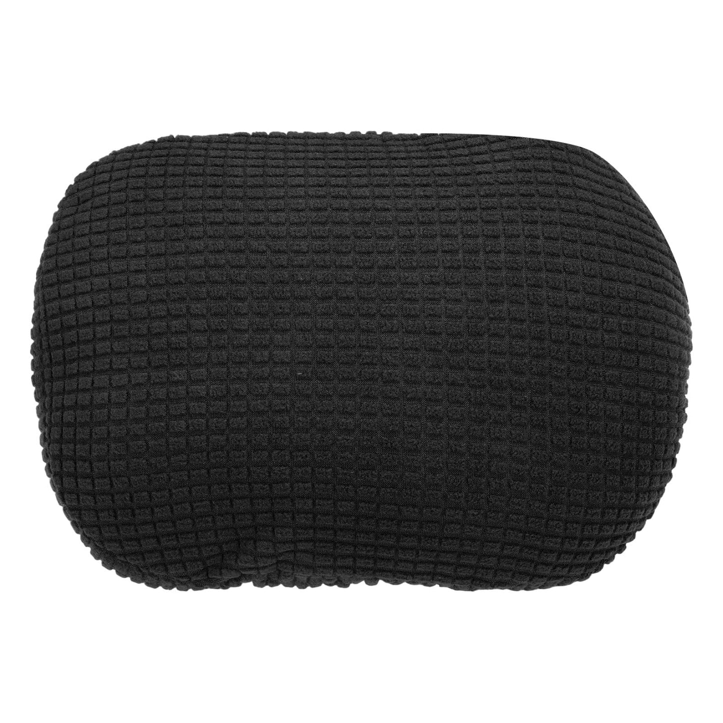 sourcing map Office Chair Pillow Cover, Office Chair Headrest Attachment Removable Headrest Protector for Home Desk Computer Chairs, Black