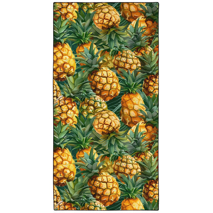YISUMEI Pineapples Beach Towels for Adults Extra Large 180 x 90 cm, Fruit Pattern Print Microfibre Quick Dry Towel for Travel Swimming Camping Sports