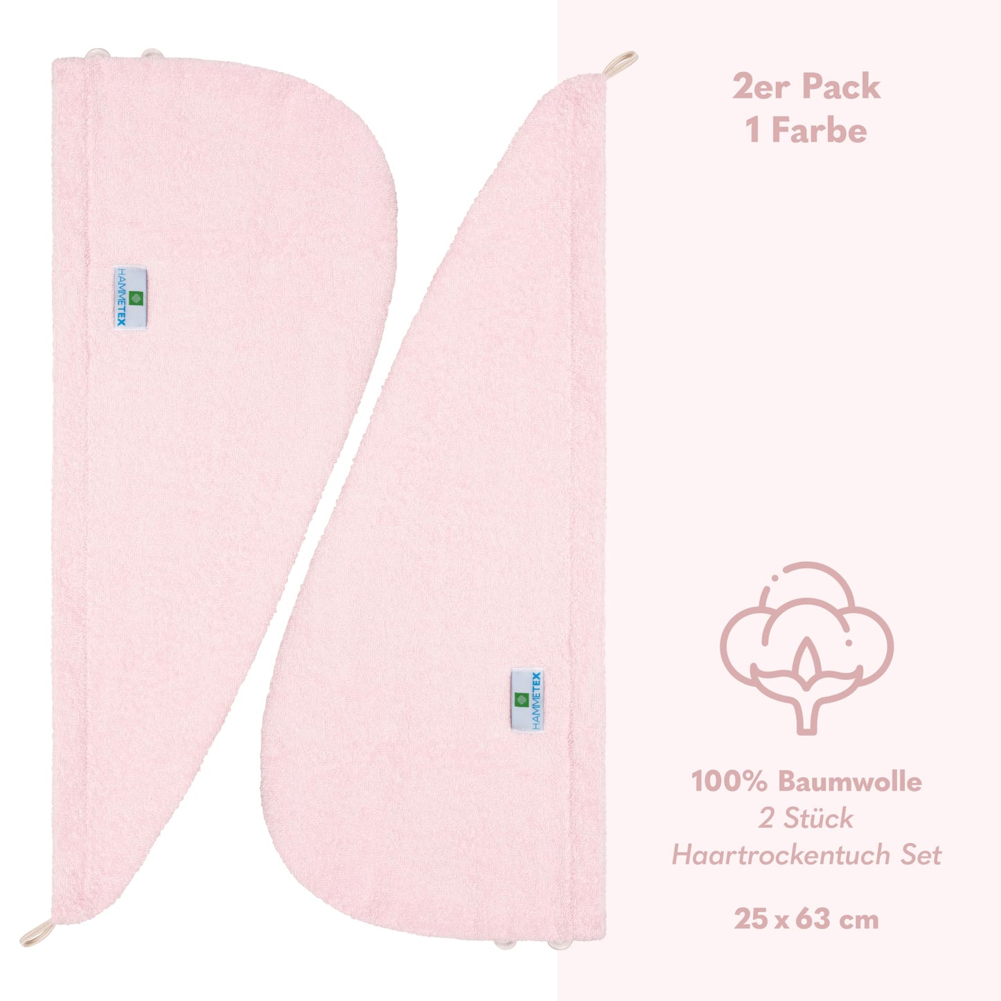 Hammetex Bathrobe 100% Cotton Unisex for Men and Women Quality 400 g/m² Quality Soft Absorbent Terry Towelling Bathrobe for Couples with Pockets