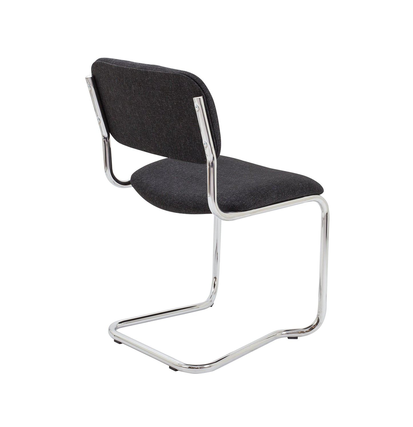 Office Hippo Heavy Duty Meeting Chair, Versatile & Robust Stackable Office Chair, Desk Chair With Strong Chrome Frame & Padded Durable Seat Cushion