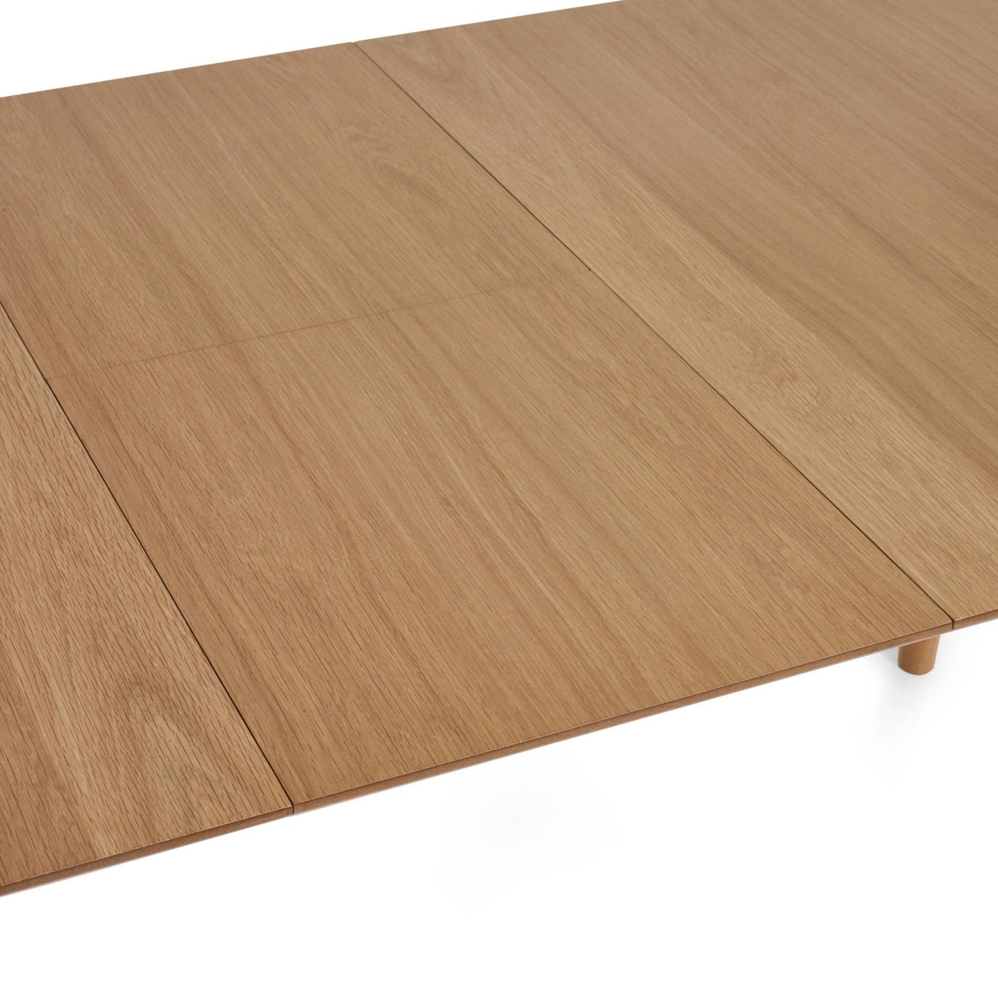 Julian Bowen Theia Extending Dining Table for 6, Brown - H76 x W219 x D90cm