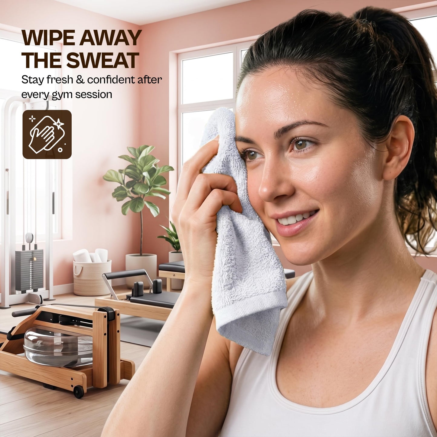 Utopia Towels Cotton Washcloths Set - 100% Ring Spun Cotton, Premium Quality Flannel Face Cloths, Highly Absorbent and Soft Feel Fingertip Towels