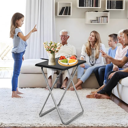 Small Folding Table, Foldable Table, TV Tray Table, Sofa Table, End Table
