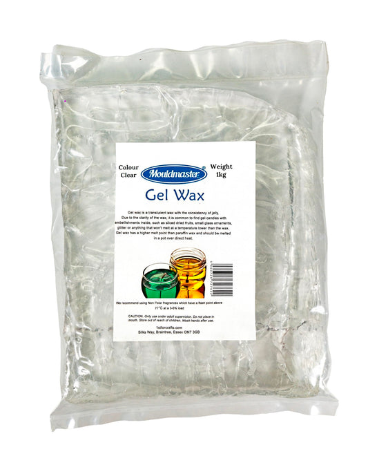 Mouldmaster 1 Kg Candle Making Gel Wax Clear