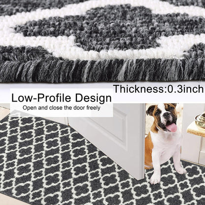 SHACOS Extra Long Hallway Runner Rug 60x300 cm Non Slip Carpet Runner for Hallway Washable Hall Carpet Runner Long Runner Rug for Kitchen Entryway