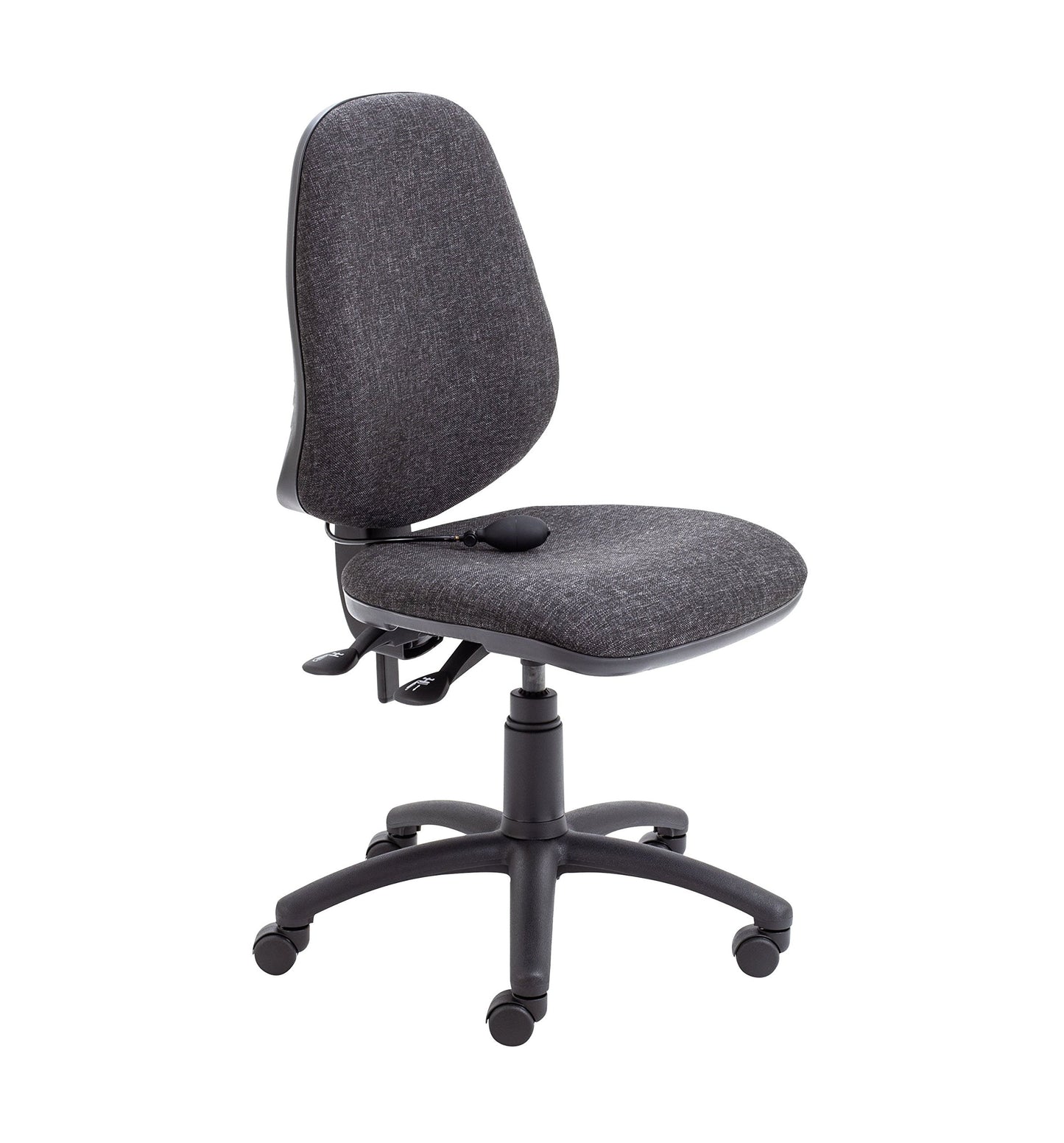 Office Hippo Desk Chair, Ergonomic Home & Office Chair With Adjustable Seat, Back & Lumbar Pump For Comfort & Support
