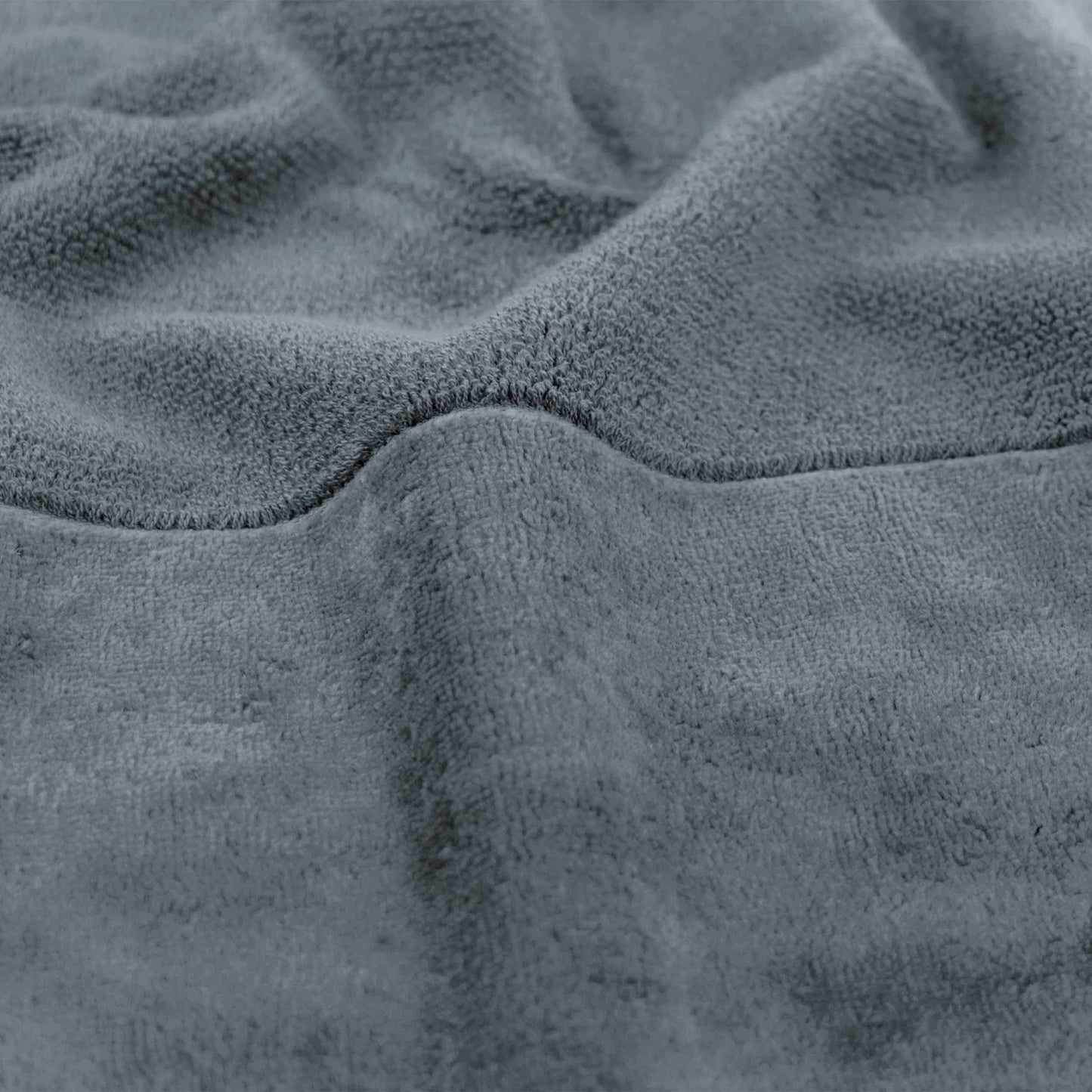 Möve Bamboo Luxe soap cloth 30 x 30 cm made of 60% cotton / 40% viscose from bamboo cellulose, stone