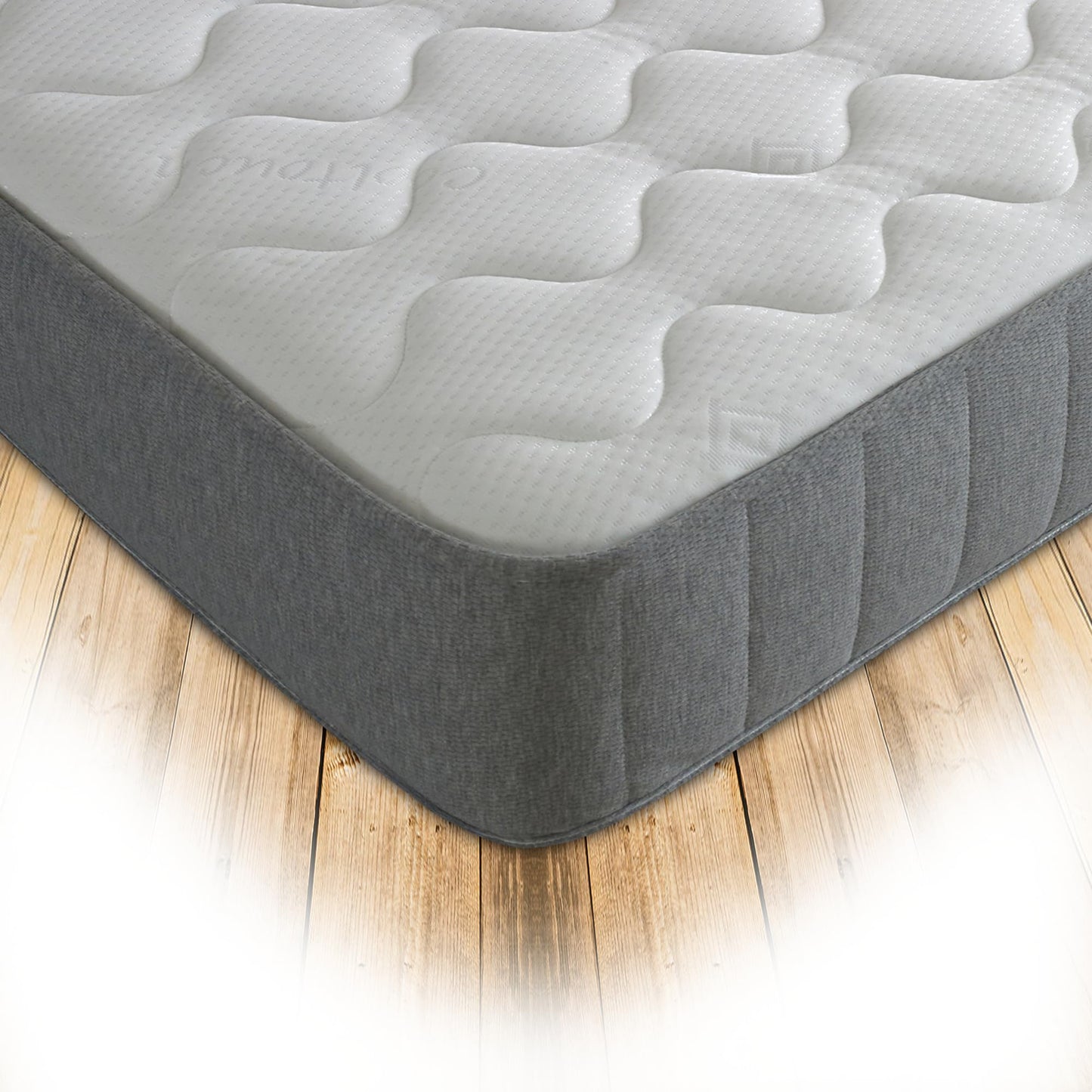 Starlight Beds Castle European Double Mattress, Grey