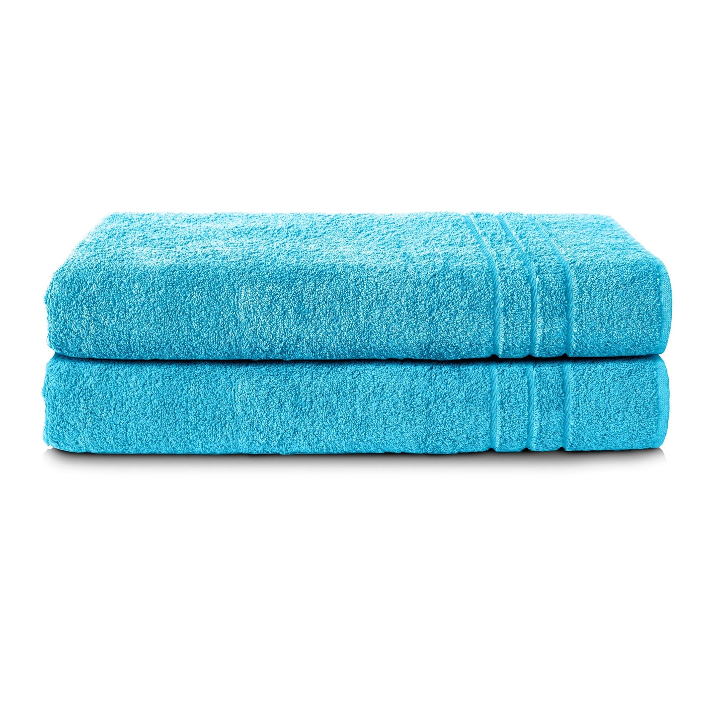 Komfortec Bath Towels, 100% Cotton, Quick Dry, 70x200, Turqoise