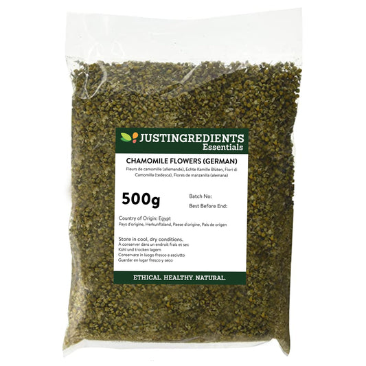 JustIngredients Essentials Chamomile Flowers German 500 g
