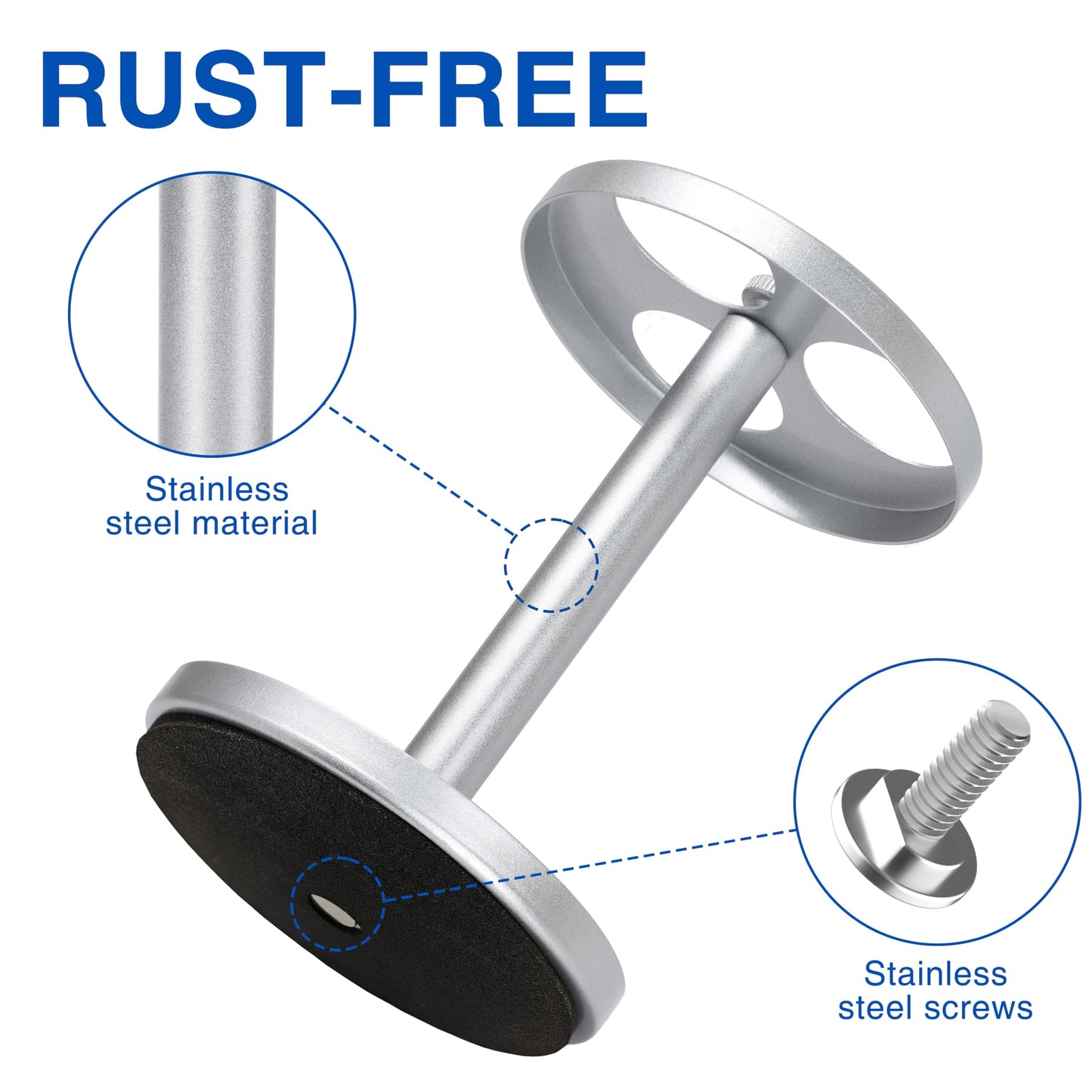 Electric Toothbrush Holder Stand for Bathroom (Silver, Electric Toothbrush Holder)