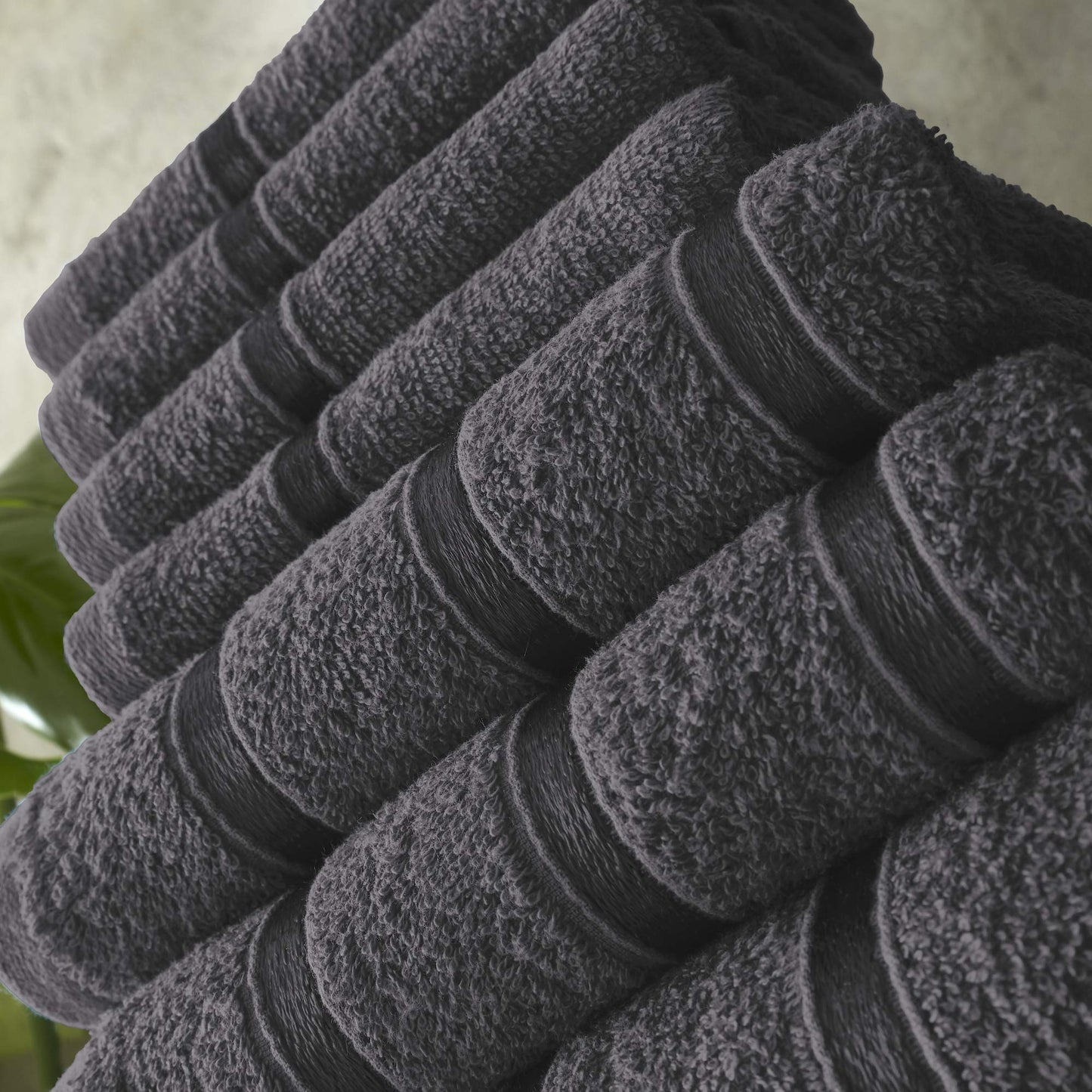 FAIRWAYUK 8-Piece Towels Bale Set for Bathroom, Ultra Soft Premium Quality Water Absorbent Towel Gift Sets, 100% Egyptian Cotton