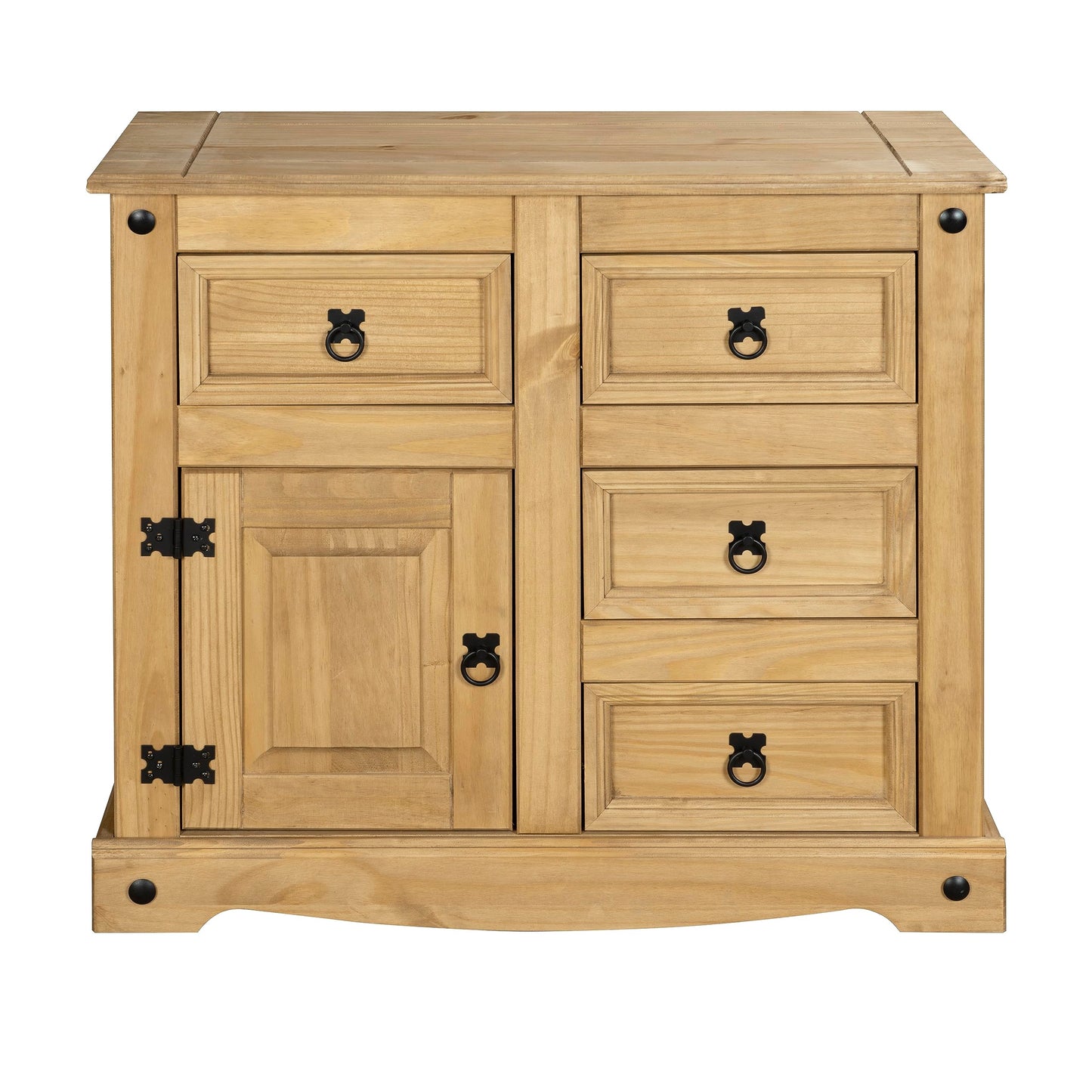 Corona 4 Drawer 1 Door Sideboard