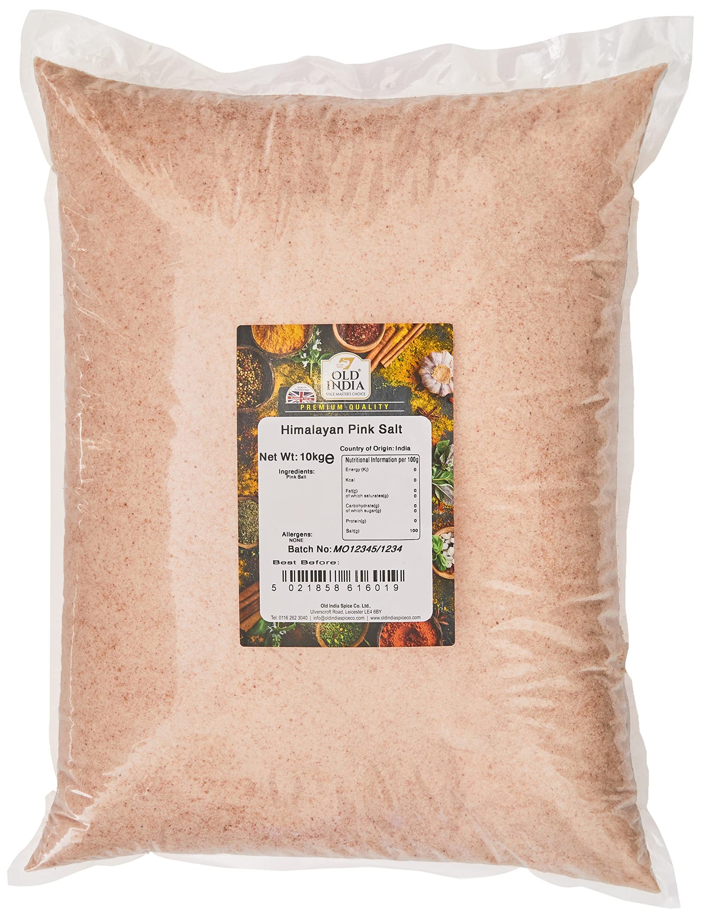 Old India Himalayan Pink Salt 10kg