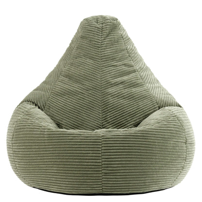 icon Dalton Cord Bean Bag with Filling Included, Green