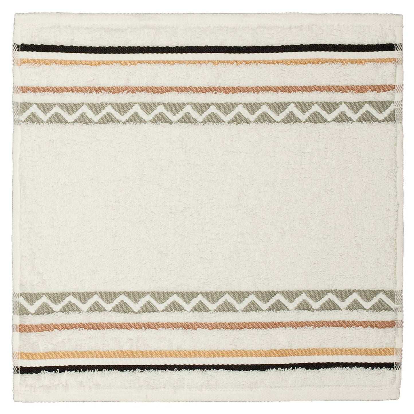 frottana Country face cloth 30 x 30 cm, 100% cotton, ivory