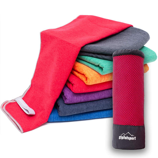 gipfelsport Microfibre Towel red 1x XXL(200x90cm)