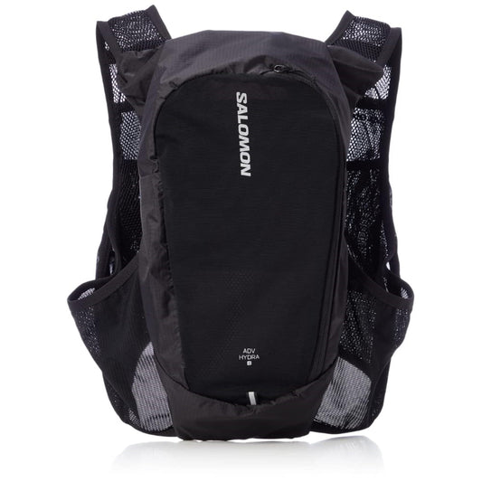 Salomon Adv Hydra Vest 8 Unisex Hydration Vest Trail running Hiking, Comfort and Stability, Quick Access to Hydration, and Simplicity, Black, XS