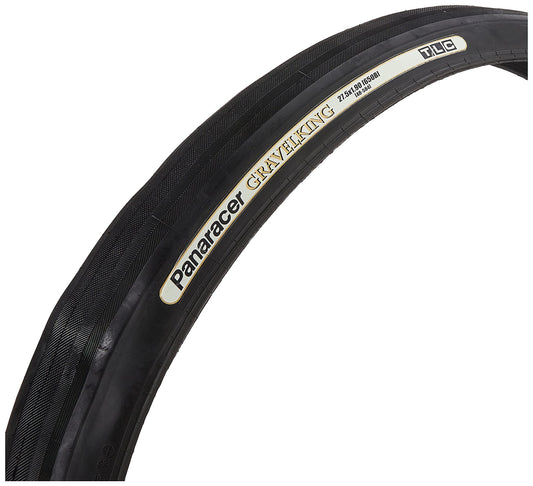 Panaracer GravelKing Slick TLC Folding Tyre : Black, 27.5 x 1.90